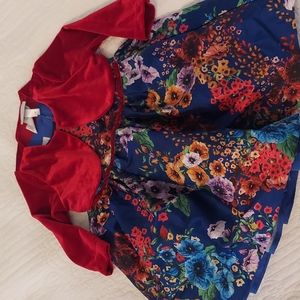 Pippa & Julie Blue Floral Dress